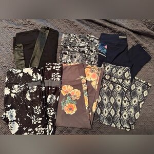 Senita Athletics Floral and Patterned Leggings Collection